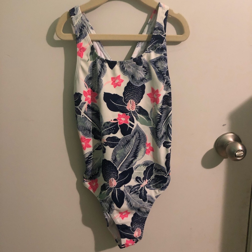 Roxy floral swimsuit